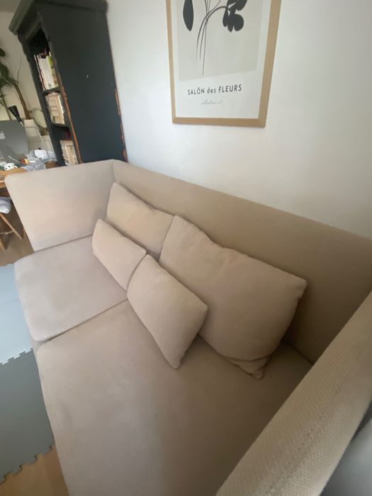 Sofa ikea soderhamn wysokie oparcie beż