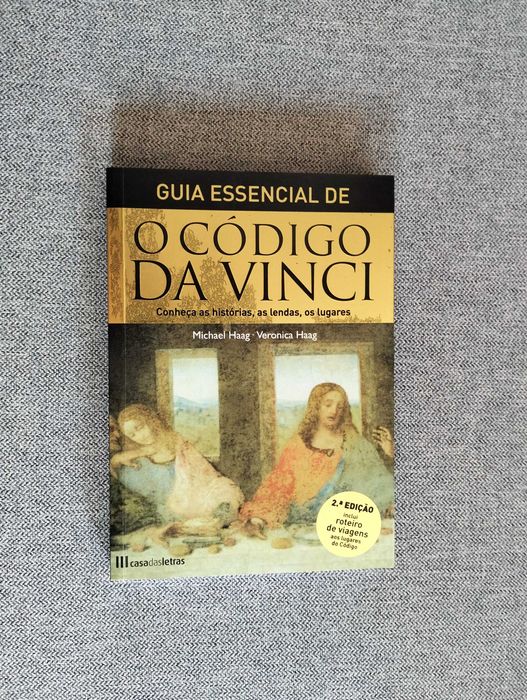 Livro "Guia essencial de o código da Vinci" de Michael & Veronica Haag