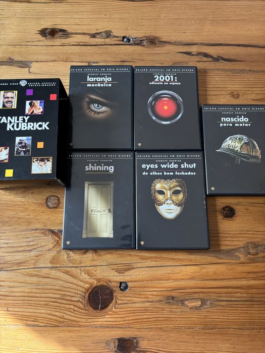 Caixa Dvds Stanley Kubric 5 filmes