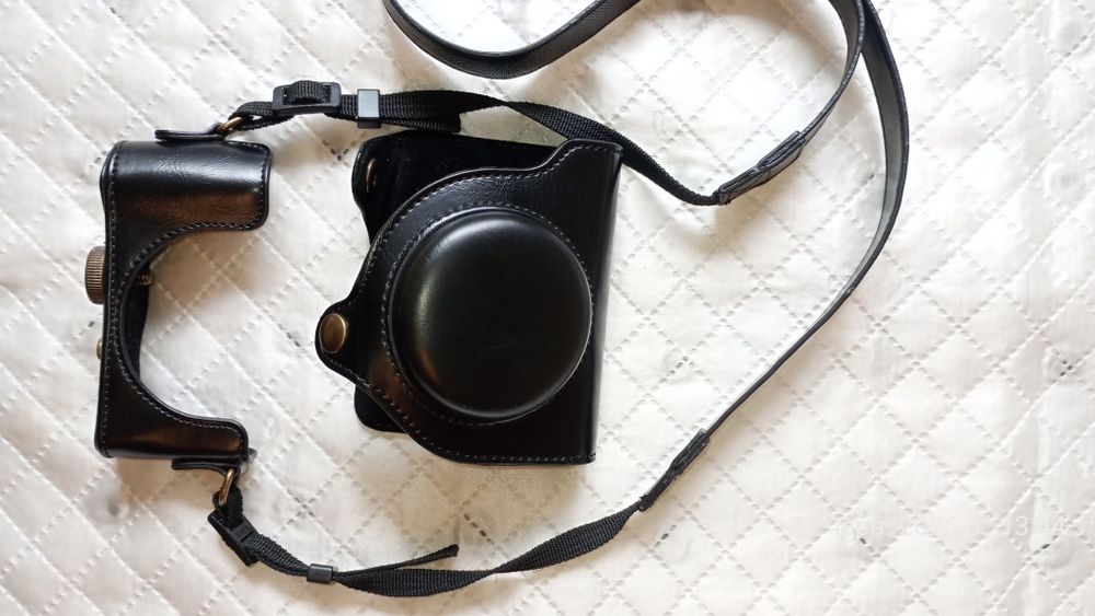 Футляр захисний - чохол для фотоапаратів SONY DSC-HX90, DSC-WX500, DSC-RX100 IV - чорний