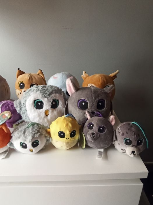 Pack Todos os 20 Peluches Pingo Doce Coleção Bosque e Mar