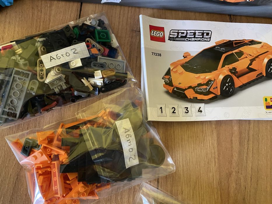 Lego машинка конструктор 2 шт, оригінал