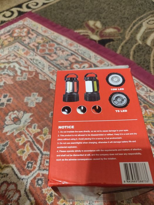 Фонарь z40t80 світо діодний