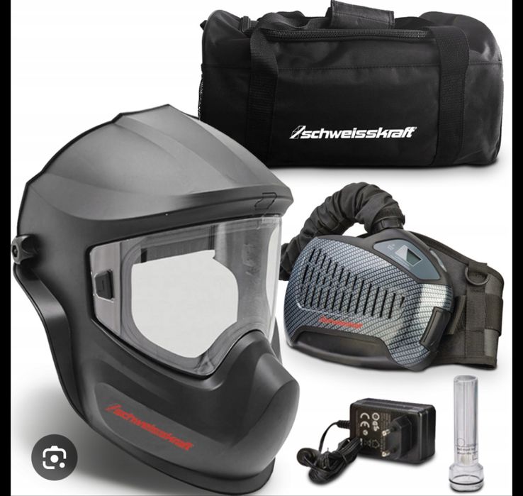 Przyłbica szlifierska z nadmuchem powietrza VarioProtect