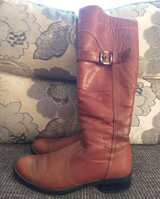 Сапоги женские зимние,натуральная кожа и замш-размер: 36/37/38.