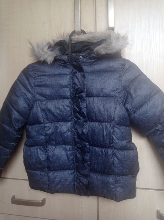 Krótka kurtka puchówka YD 6-7 lat 122cm