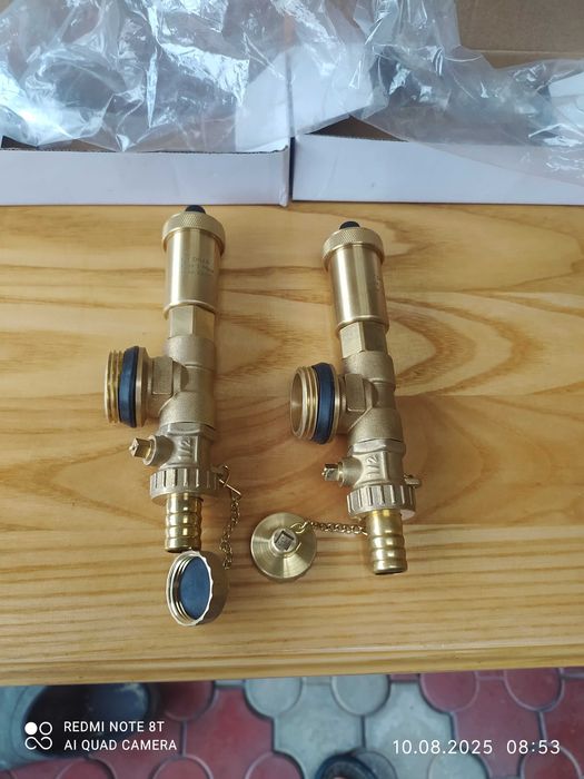 Zawory do rozdzielacza odpowietrznik