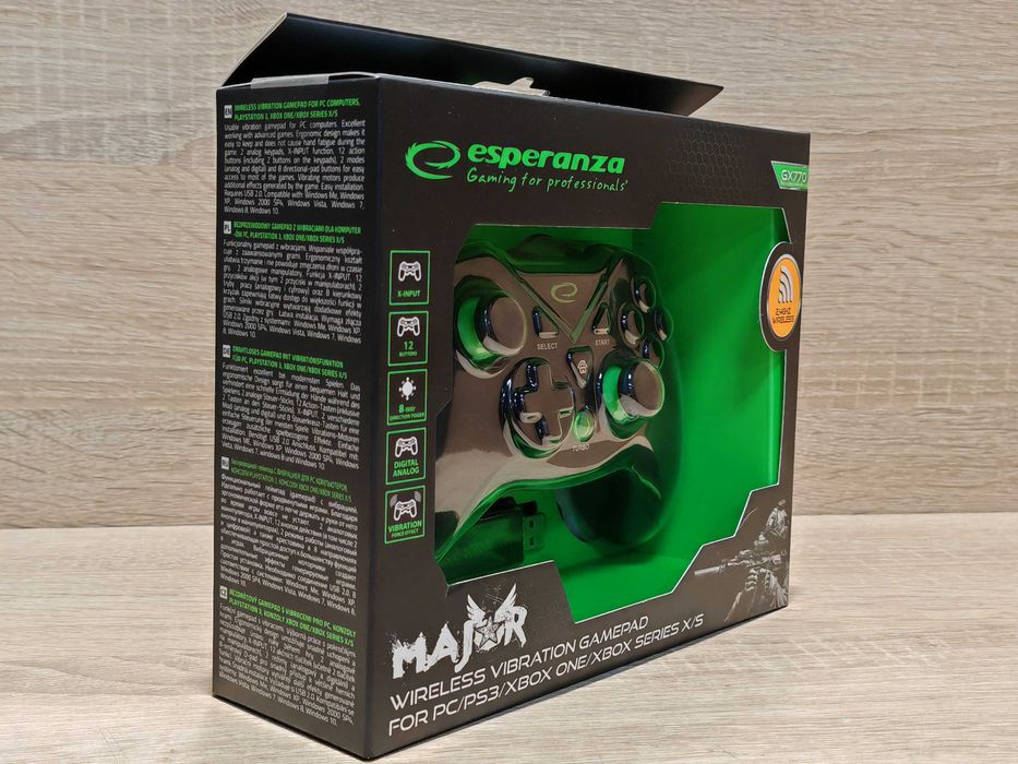 Kontroler Esperanza EGG112K GX770 do XBOX One/PC/PS3