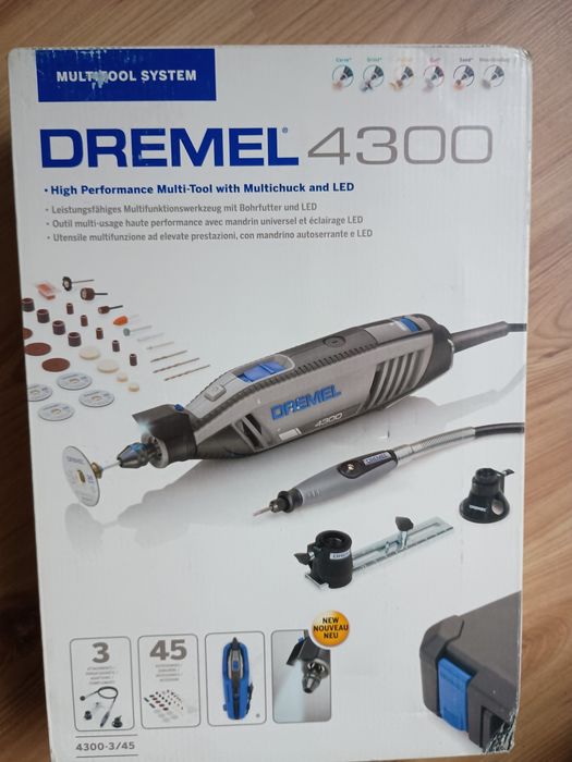 Dremel 4300 – Multitool + akcesoria, NOWY
