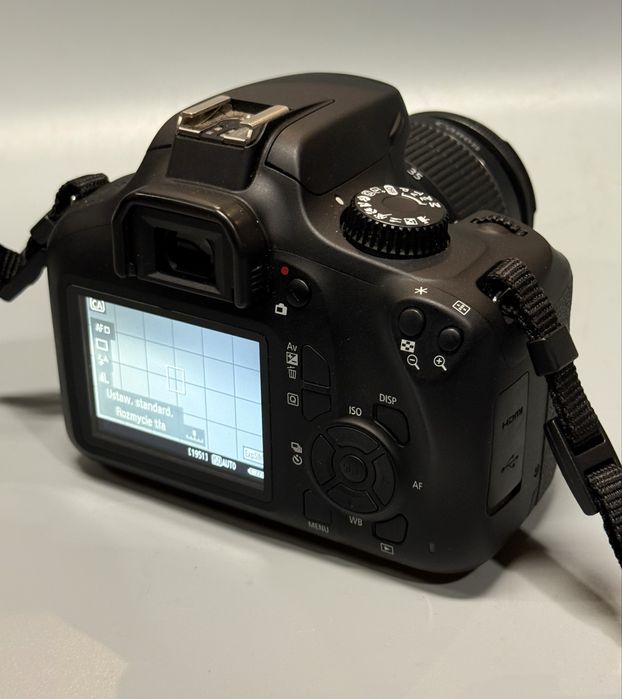 Aparat CANON EOS 4000D + Obiektyw EF-S 18-55 DC Bogaty zestaw Polecam!