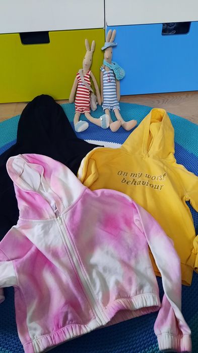 Bluzy z kapturem r.134,zestaw, Lindex, Cubus,Wow,Reima, Molo, Gant, Jo