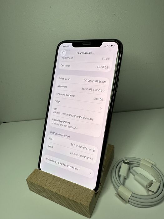 iPhone 11 PRO MAX 64GB | 100% Kondycji | Piękny!