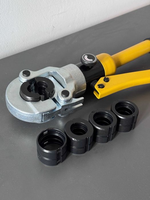 hydrauliczne kleszcze do rur pex 16-32 matryce th tanio