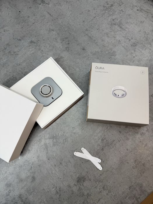 Кільце Oura Ring 4 Ceramic (cloud)