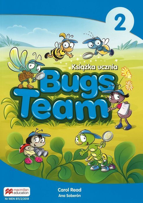 Bugs Team 2 Książka Ucznia Macmillan Nowa Nieużywana