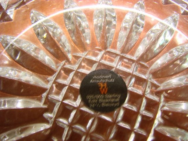 Northag Grupa Armii Północnej kryształowo-srebrna popielniczka bbi