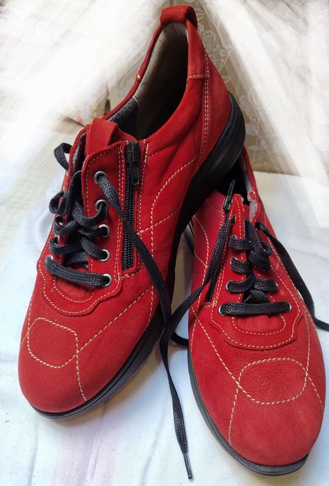 Buty skórzane damskie