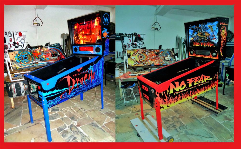 Pinball flipper Last Action Hero