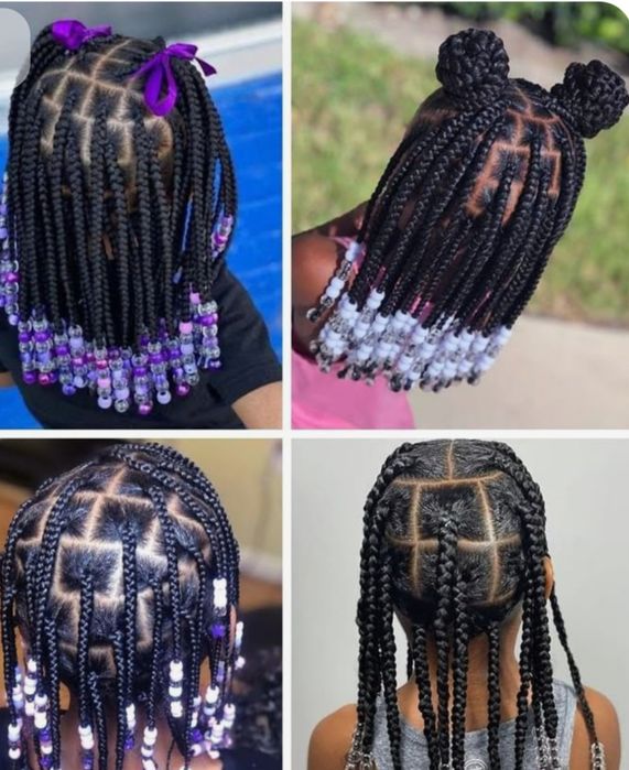 Tranças box braids