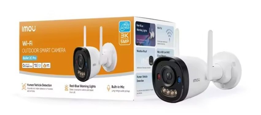IP камера Imou Bullet 2C PRO 5mp фокус 2.8mm  IPC-K3CP-5V0W