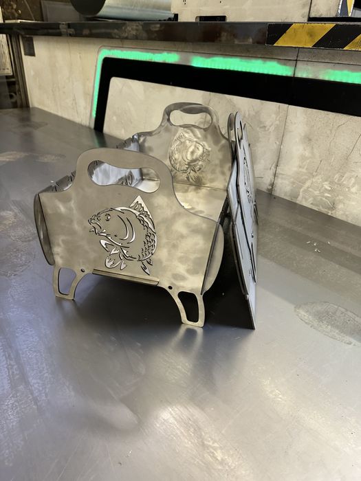 Мангал з нержавіючої сталі 3 мм