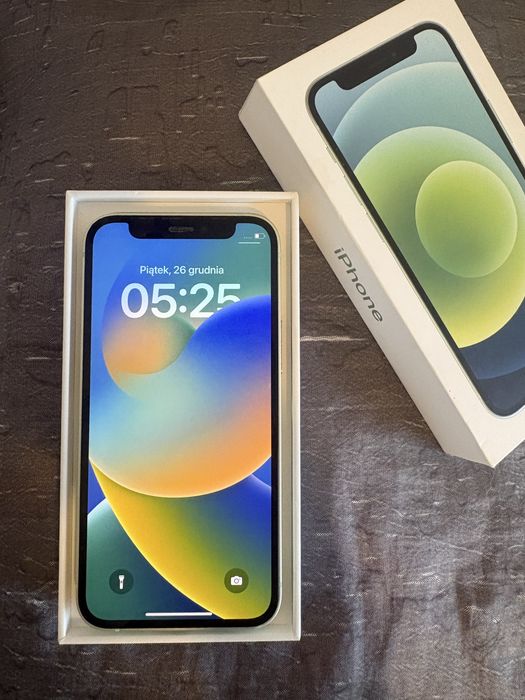 Iphone 12 mini 64GB pudełko+ładowarka Mysłowice • OLX.pl