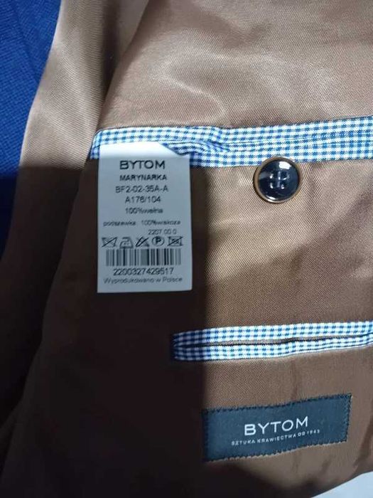 Marynarka Bytom 100% wełna jak nowa 176/104