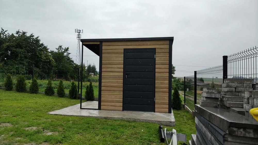 Domek narzędziowy 2,5m x 2m