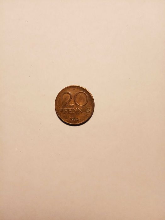 20 PFENNING 1984 года монета