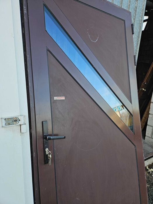 DRZWI Zewnętrzne Aluminiowe Wejściowe 100x210cm