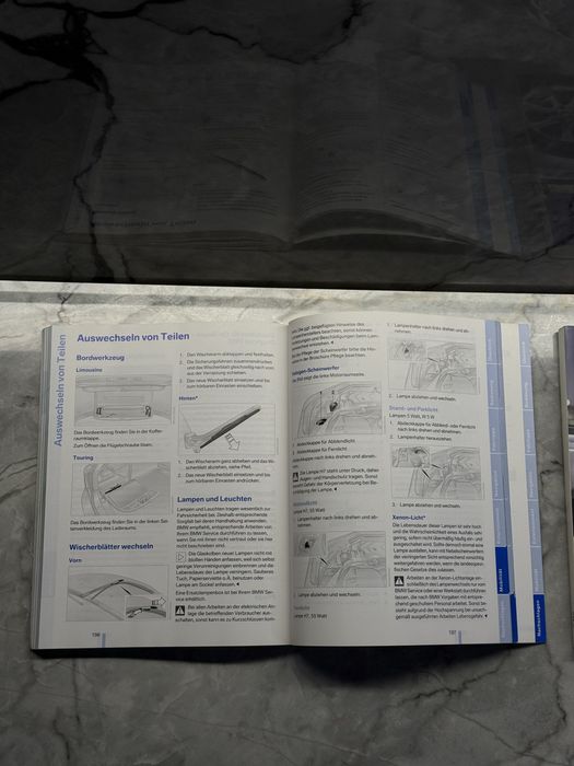 BMW E60 E61 Книжка з експлуатації автомобіля книжка е60 е61 BUMER