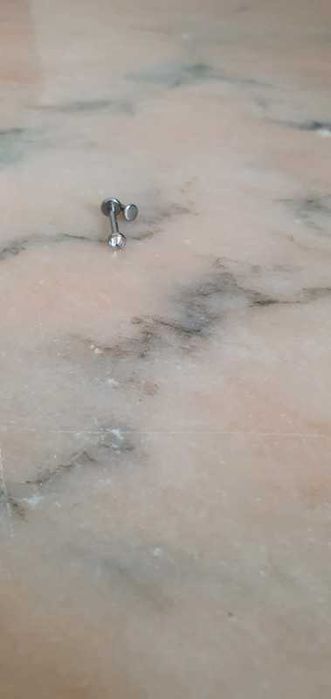Titanium qualidade de implante. Piercing