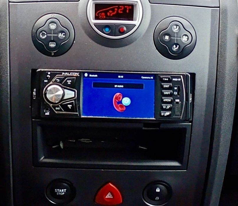 магнитола 1 din falcon x4023 bt