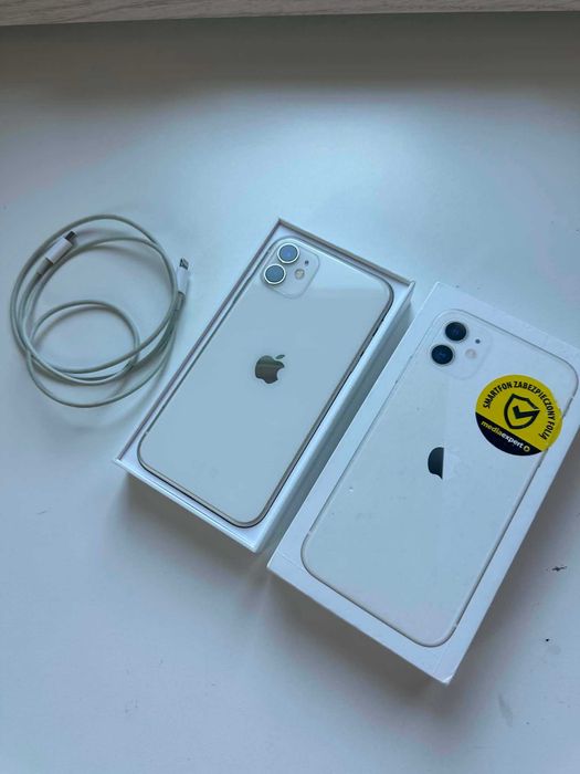 Smartfon Apple iPhone 11 4 GB / 64 GB 4G (LTE) biały GWARANCJA