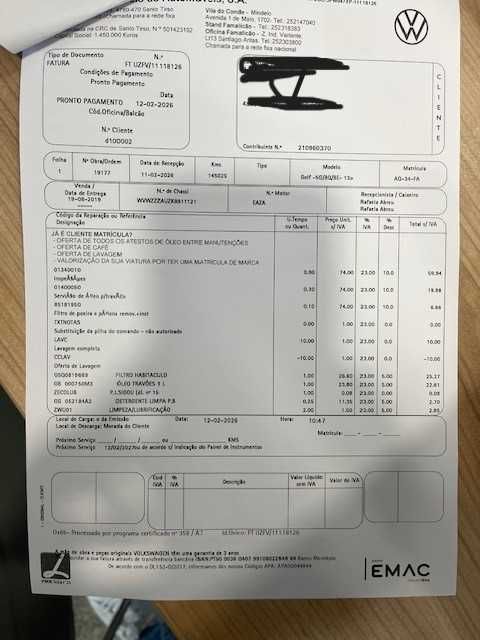 Vw e-golf 136cv de garagem