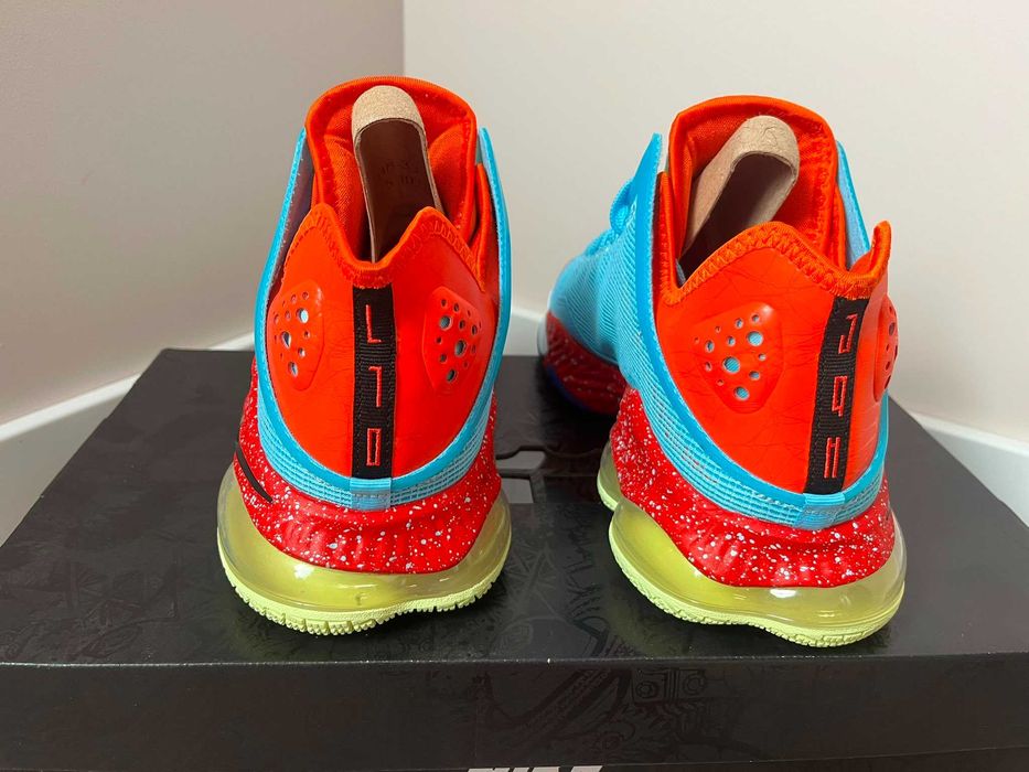 Oryginał Nike LeBron 19 Low Blue Chill Volts | Rozmiar 44 | NOWE DS NBA OKAZJA