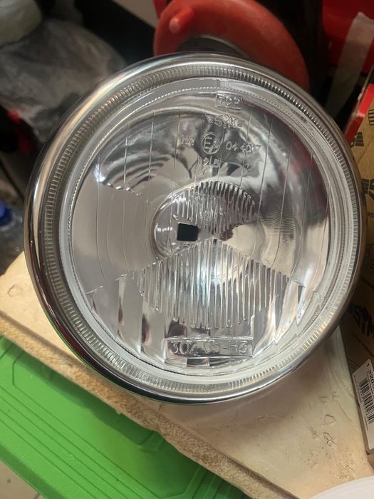 Faróis de longo alcance SIM novos c/tampa CIBIE