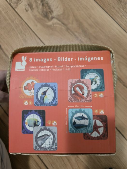 Puzzle Janod - zestaw 4 sztuk