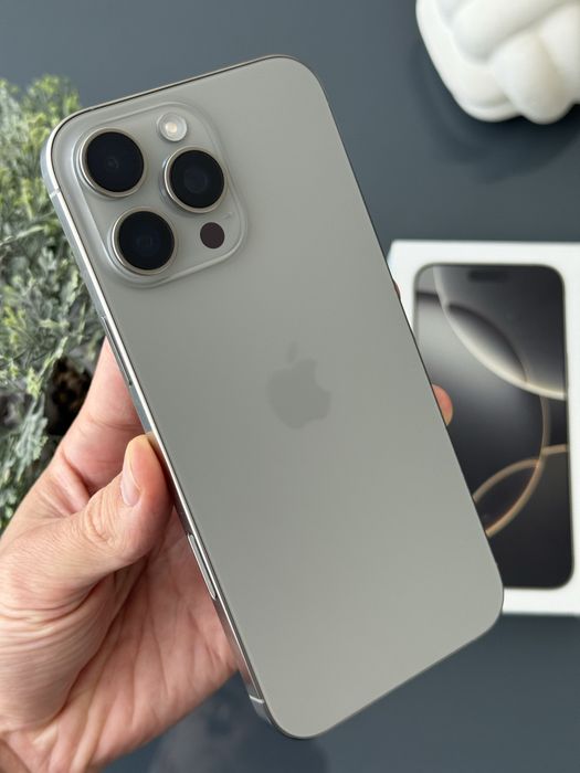 iPhone 16 Pro Max 512gb Natural Titanium Neverlock АКБ 93% Айфон Обмін