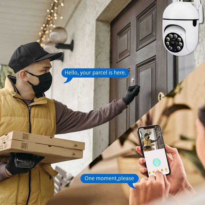 Camara IP Wifi 2MP Full HD 1080p Rotativa Camera Wireless Pan Tilt usb