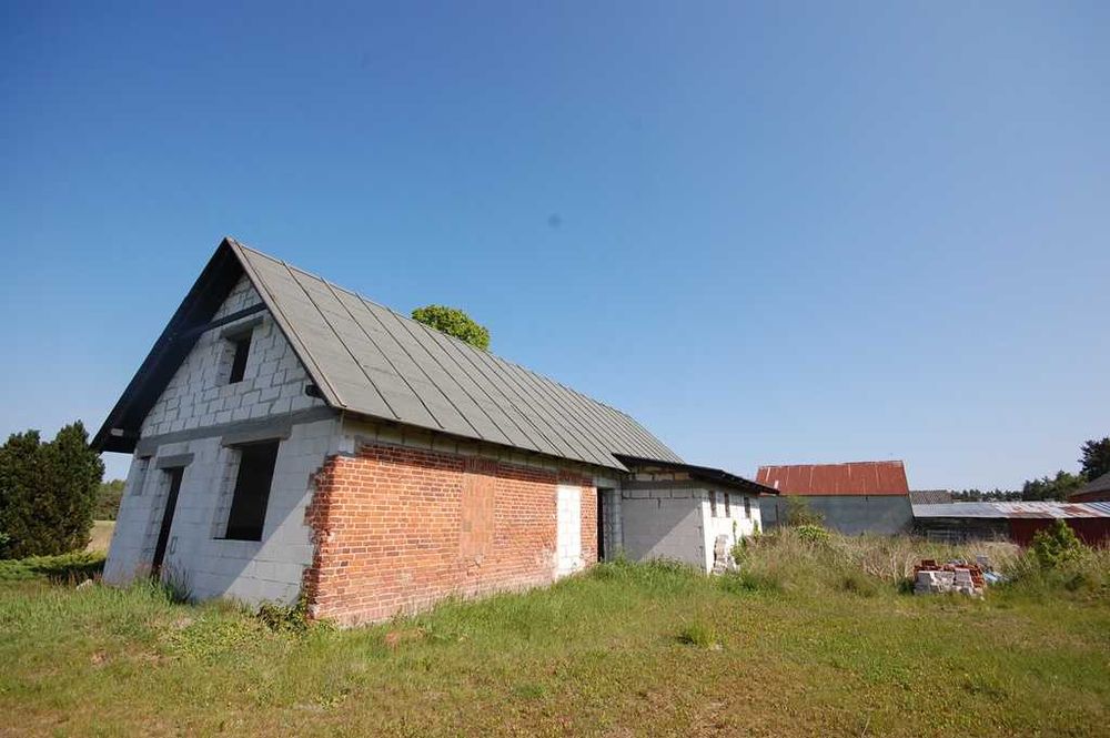 OBNIŻKA CENY! Dom w trakcie rozbudowy - Witrogoszcz gm. Łobżenica
