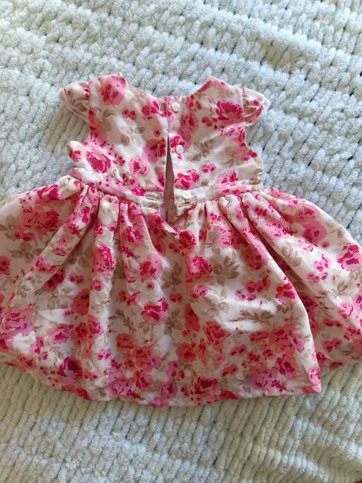 Дитяча святкова літня сукня від George 0-3m.