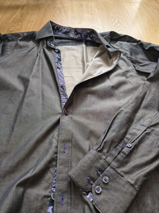 Koszula Jack&Jones premium szara rozmiar L