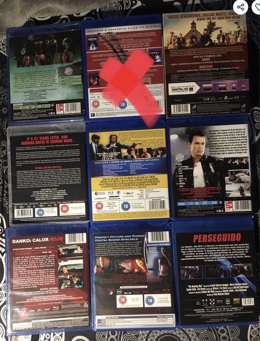 Vários Blu ray sem legendas em Português P1