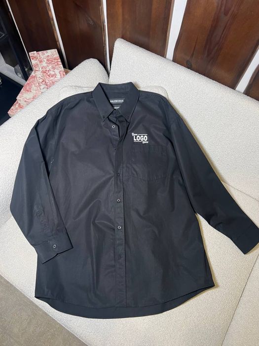 Сорочка Balenciaga, з бірками! Розмір OVERSIZE! Розпродаж до 90%