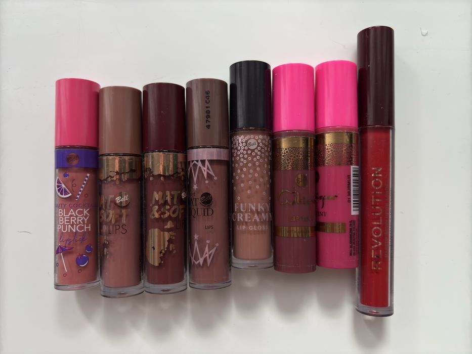 Płynne pomadki do ust i tinty