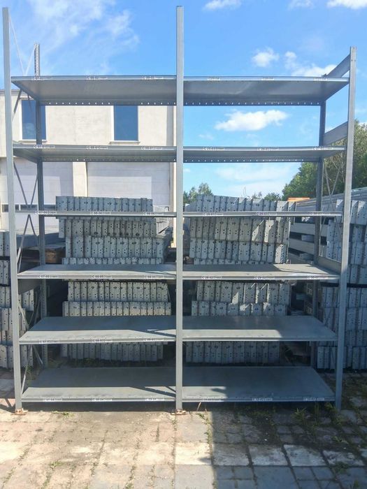 DEXION HI280 REGAŁ Warsztatowy Sklepowy Ocynkowany 300cm 130cm 60cm