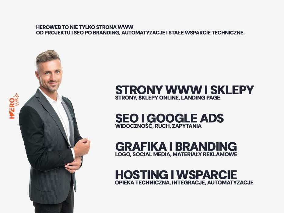 Identyfikacja wizualna, materiały reklamowe i strony WWW