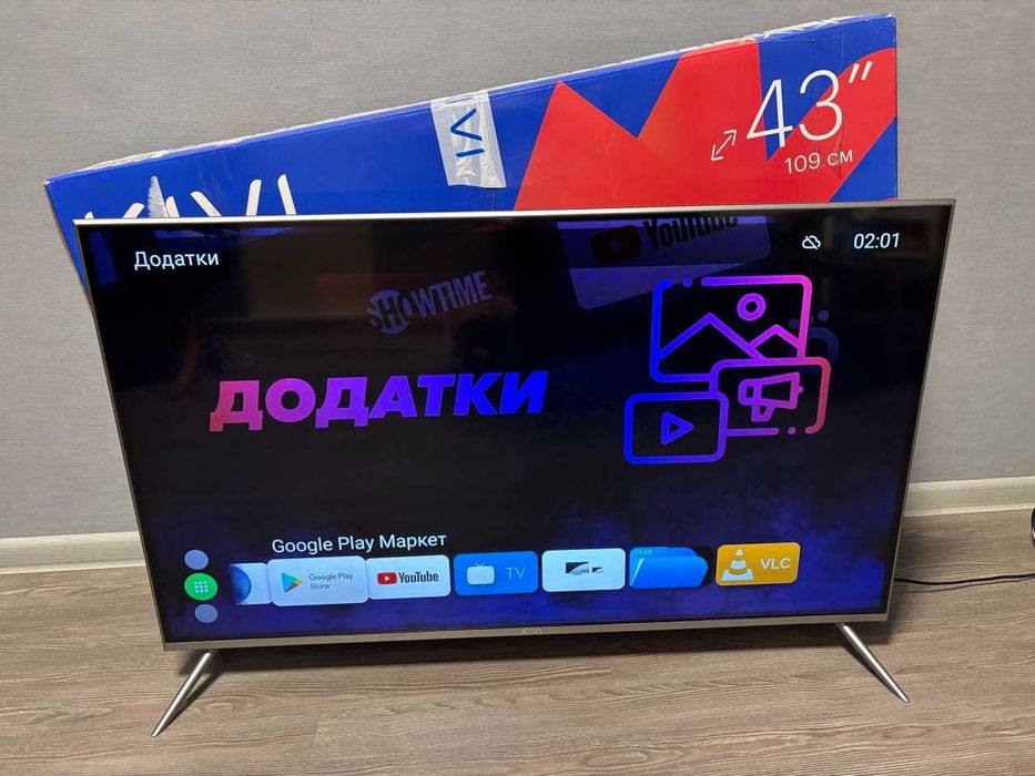 Телевізор 43 4K UHD Smart TV KIVI 43UP50GU
