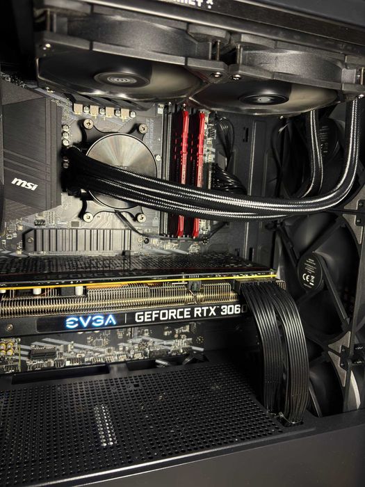 Komputer gamingowy Ryzen 5 5600xt RTX 3060TI DDR4 16GB 3600mhz SSD 1TB